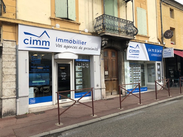 Illustration de CIMM IMMOBILIER SAINT RAMBERT D'ALBON
